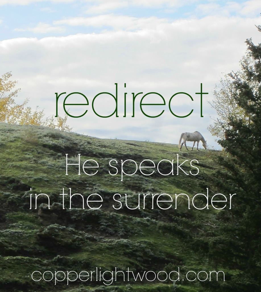 redirect: He speaks in the surrender