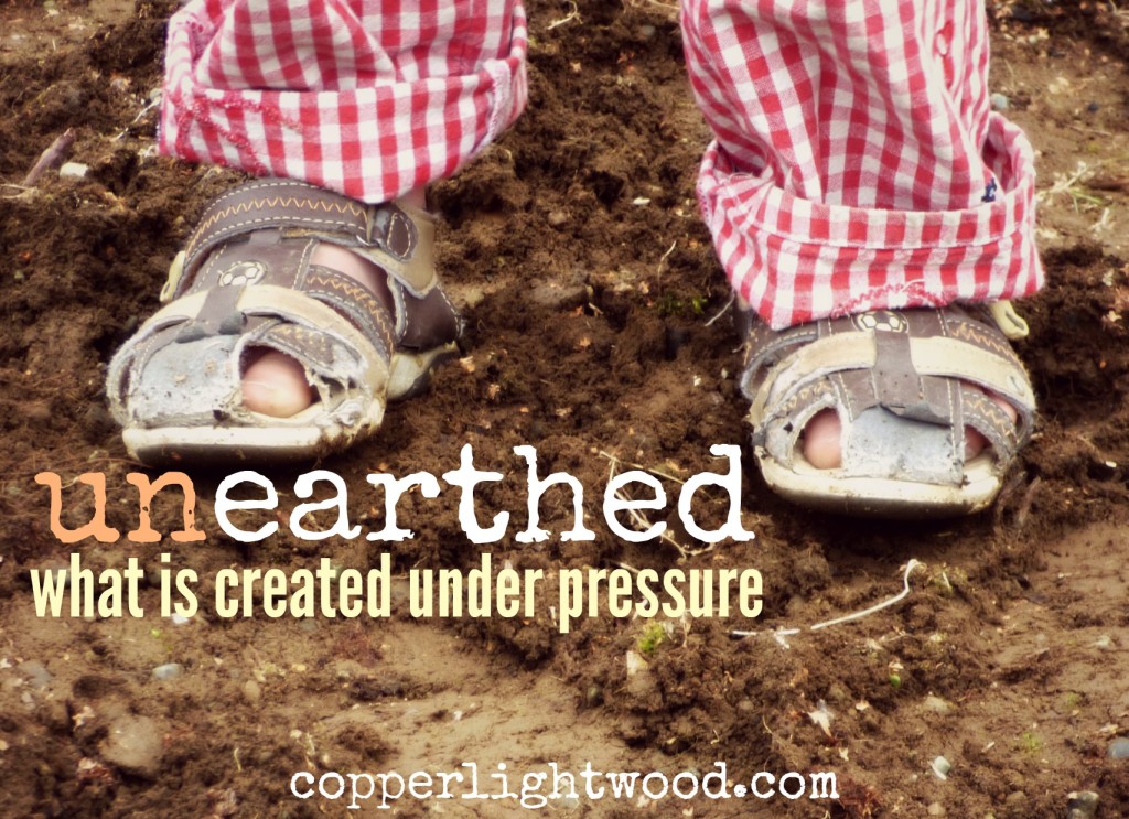 unearthed: what is created under pressure