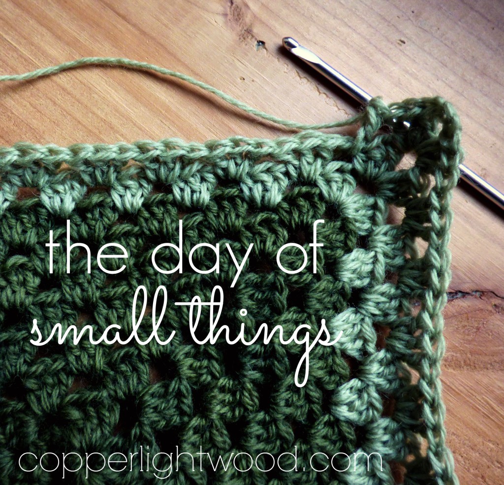 the day of small things - Copperlight Wood