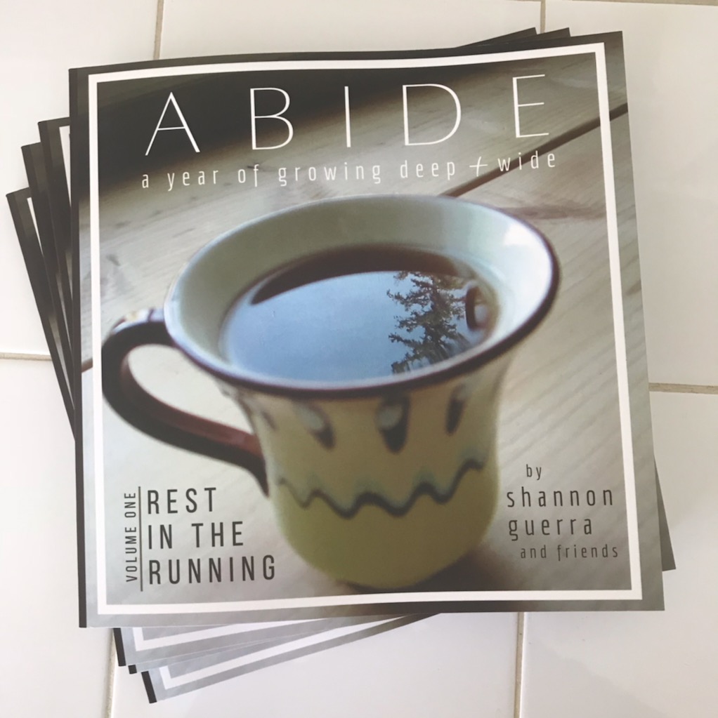 abide: rest in the running
