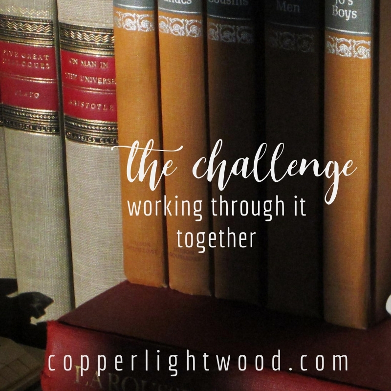 the challenge: working through it together