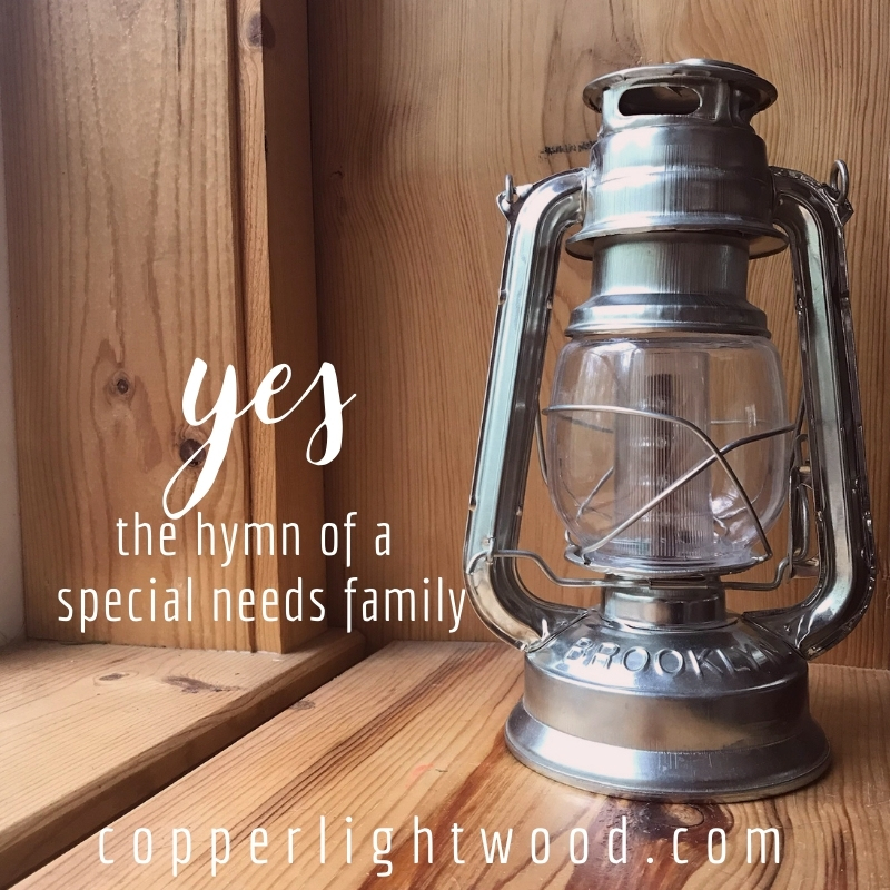 yes: the hymn of a special needs family